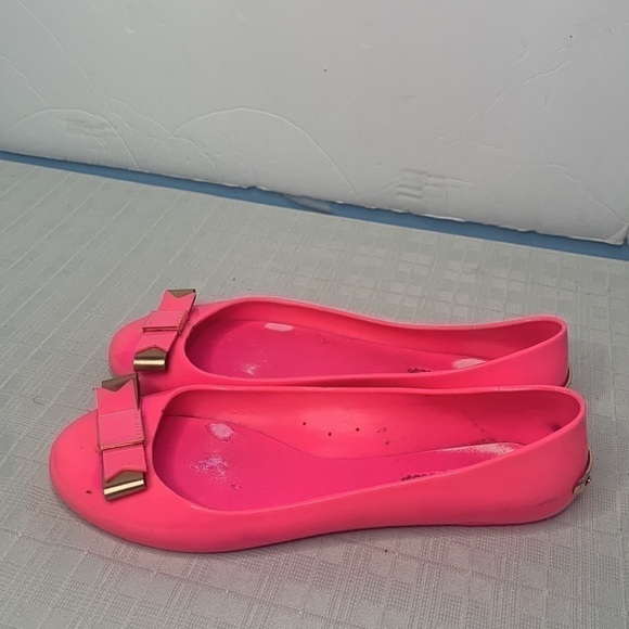 Ted Baker London bow flats on pink - Picture 5 of 11